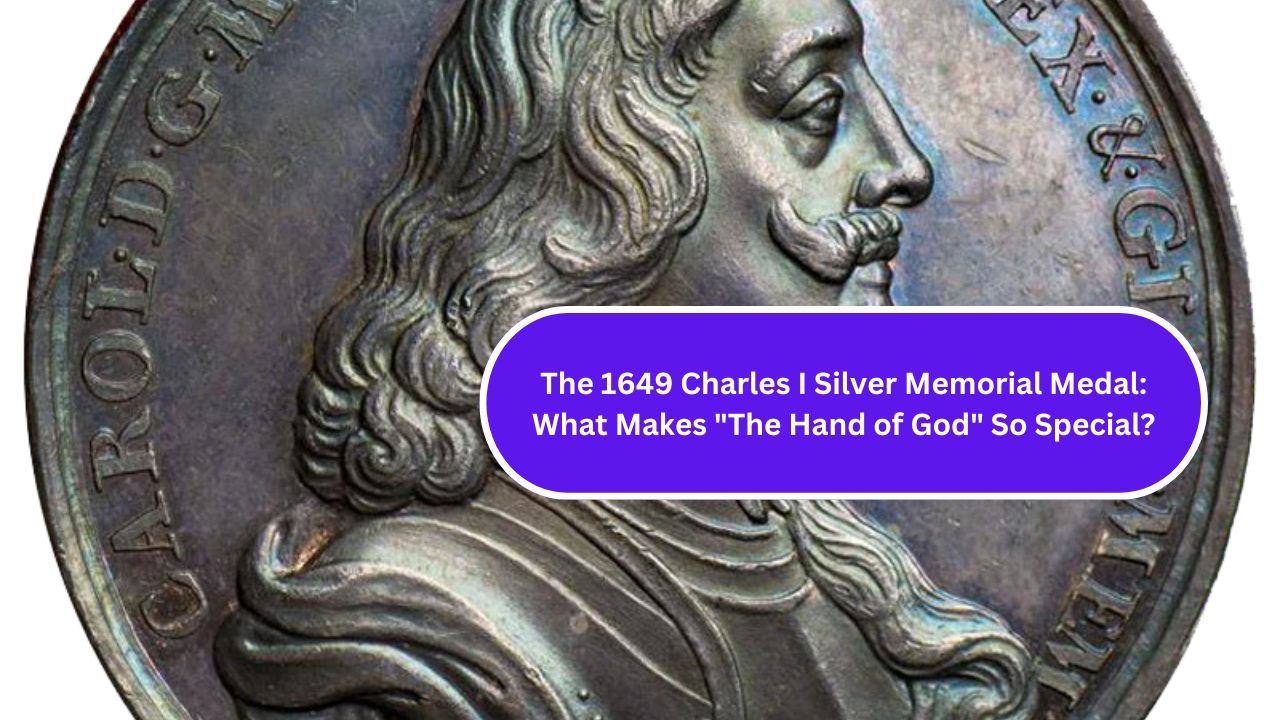 1649 Charles I Silver Memorial Medal