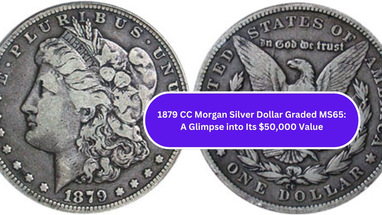 1879 CC Morgan Silver Dollar