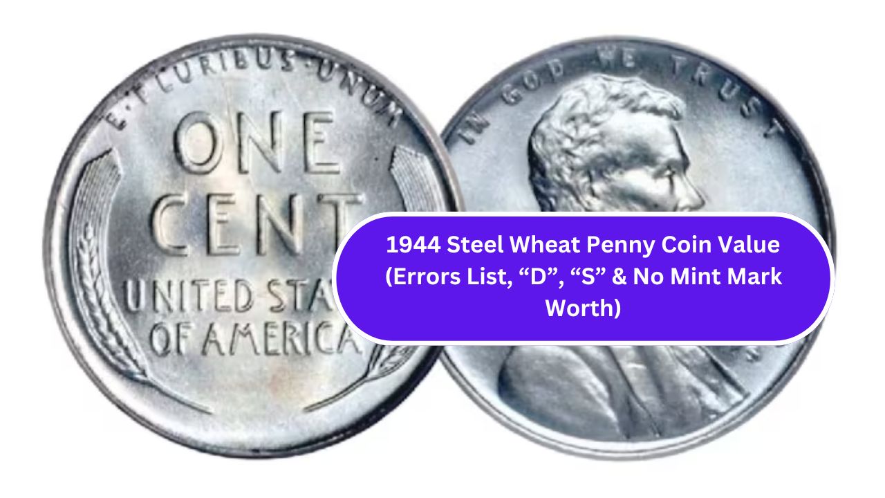 1944 Steel Wheat Penny