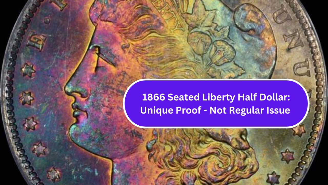 1866 Seated Liberty Half Dollar: Unique Proof - Not a Regular Issue