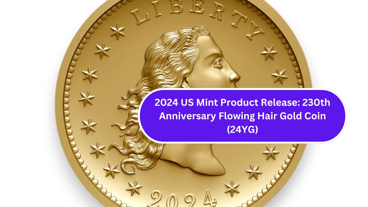 Flowing Hair Gold Coin