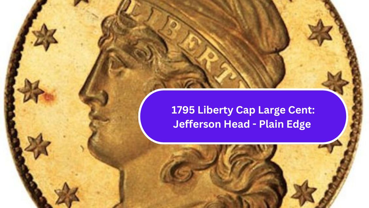 1795 Liberty Cap Large Cent: Jefferson Head - Plain Edge