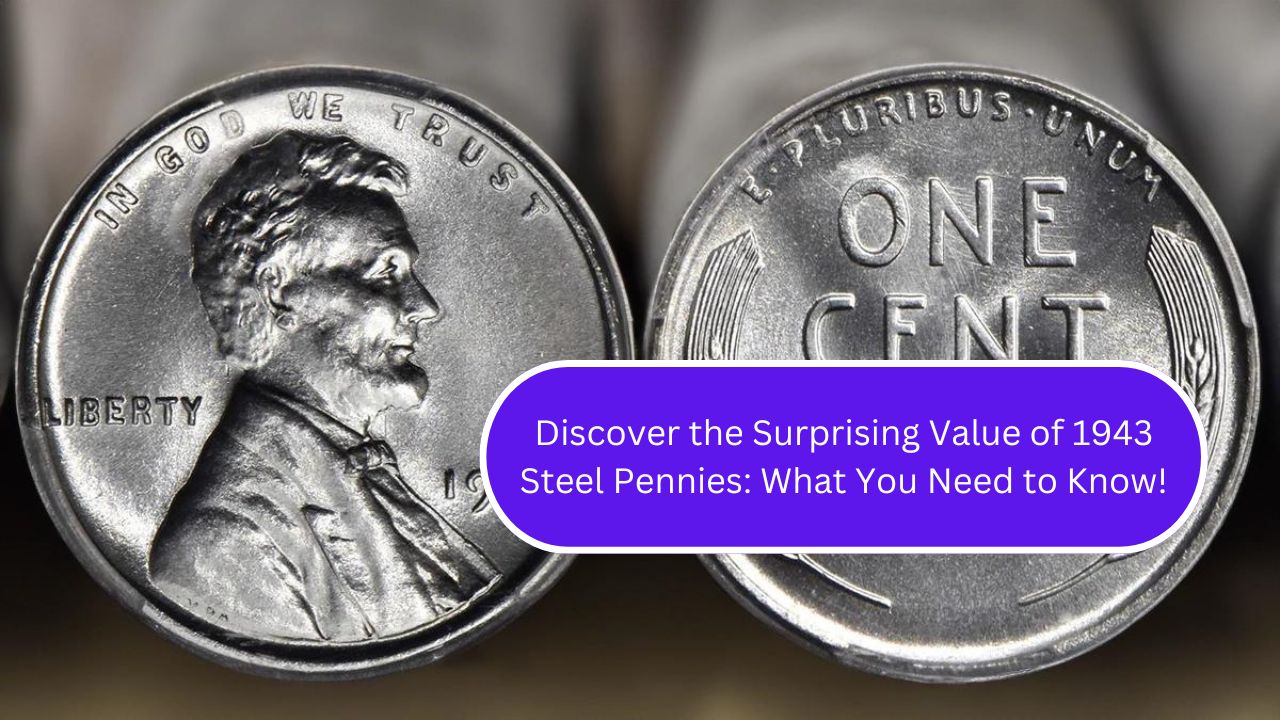 Discover the Surprising Value of 1943 Steel Pennies: What You Need to Know!