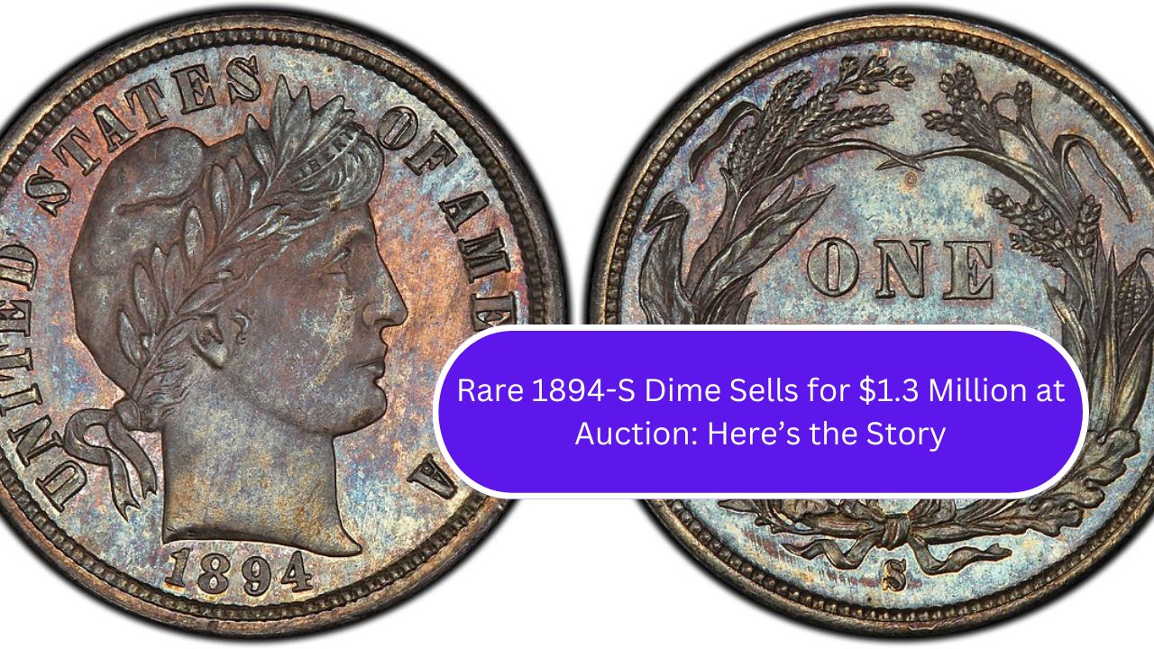 Rare 1894-S Dime Sells for $1.3 Million at Auction: Here’s the Story