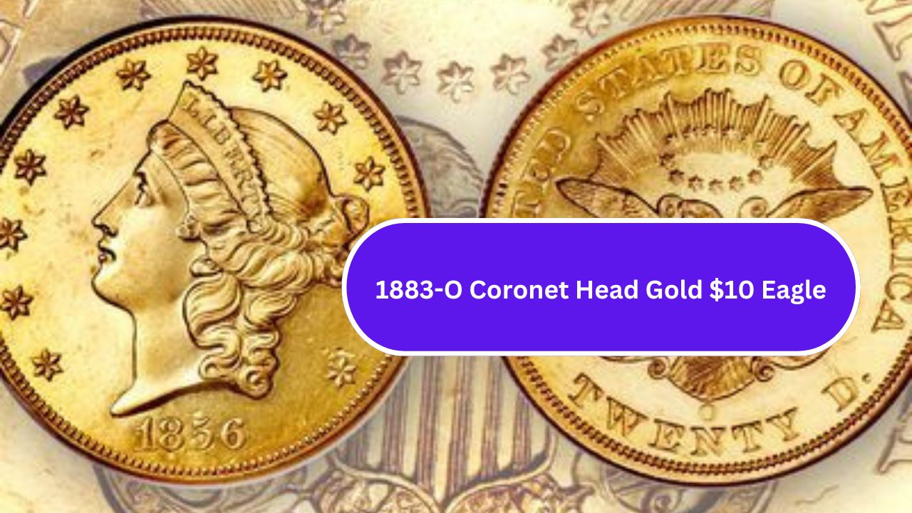 1883-O Coronet Head Gold $10 Eagle