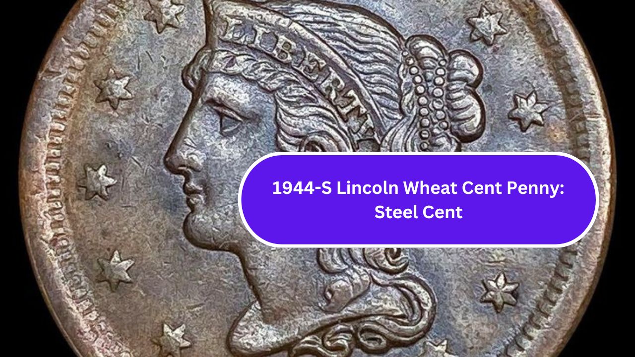 1944-S Lincoln Wheat Cent Penny: Steel Cent