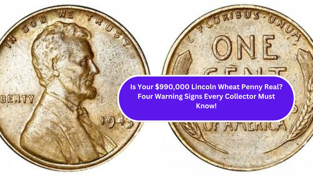 Is Your $990,000 Lincoln Wheat Penny Real? Four Warning Signs Every Collector Must Know!