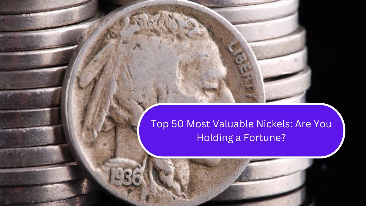 Top 50 Most Valuable Nickels: Are You Holding a Fortune?