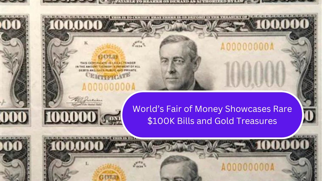 World’s Fair of Money Showcases Rare $100K Bills and Gold Treasures